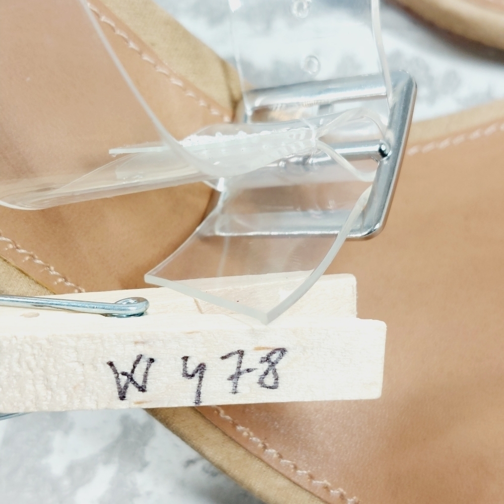 NEW Steve Madden Clearer Buckle Ankle Strap Block Heel Summer Sandals W478 - Picture 13 of 13
